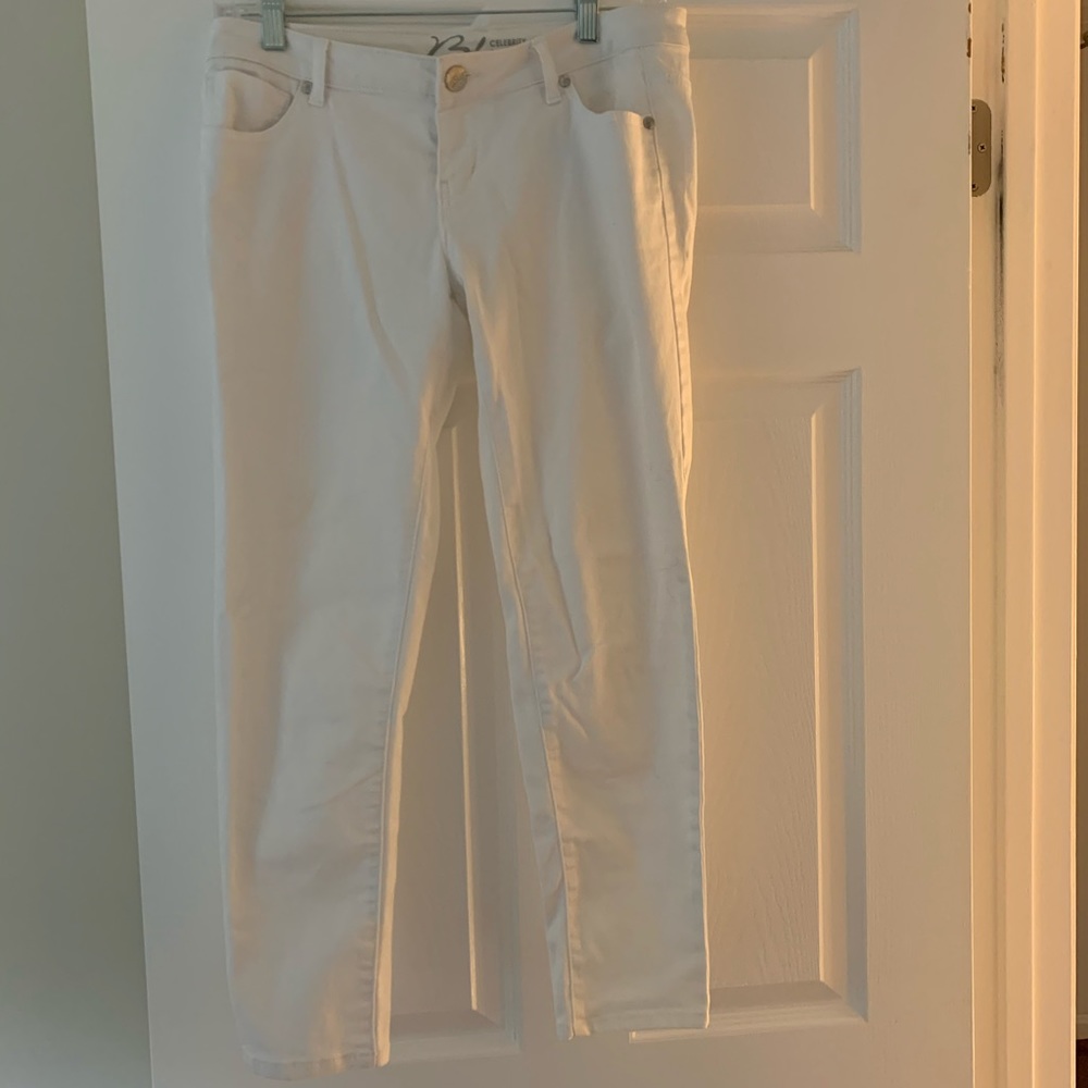 Celebrity Blues White Jeans